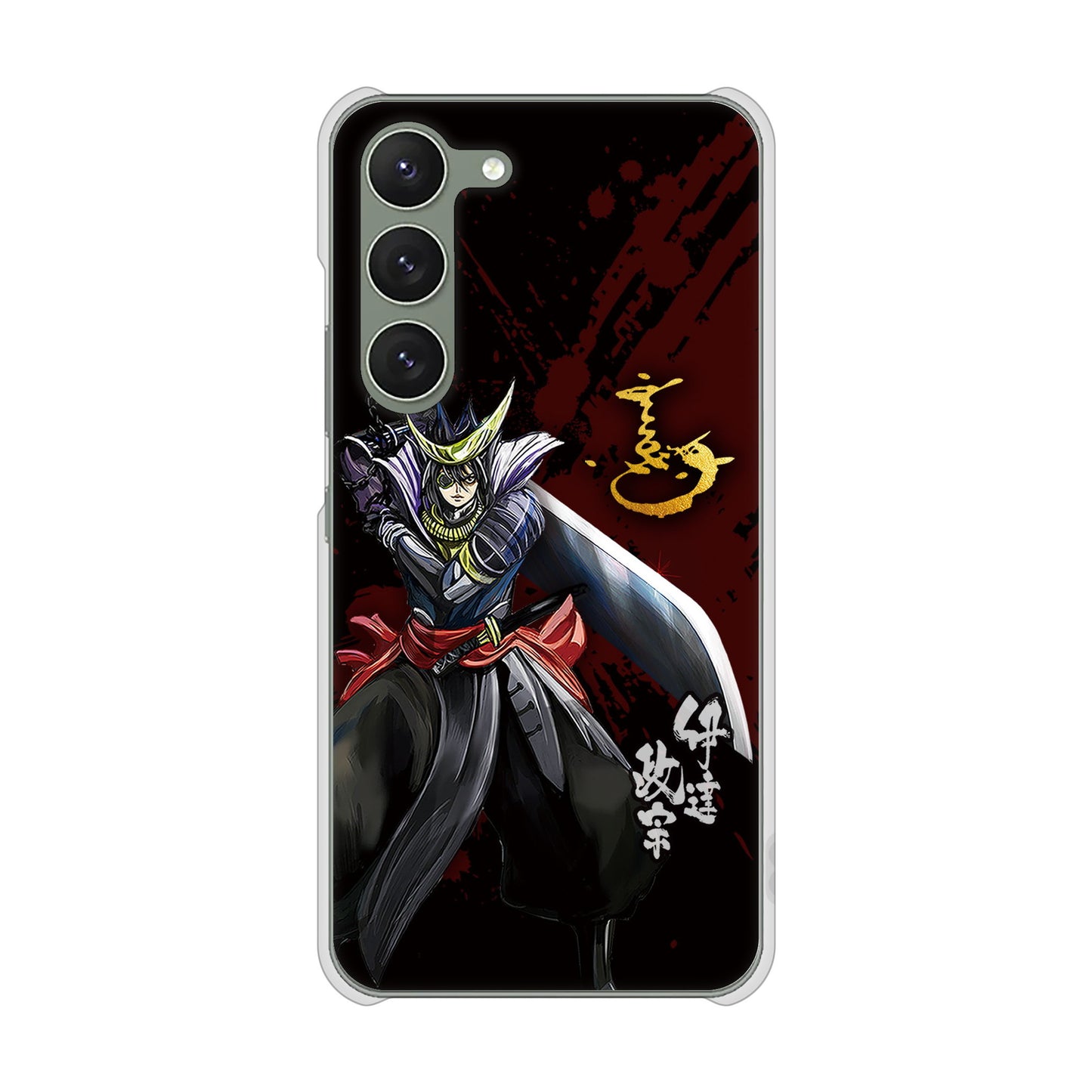 Galaxy S23 SCG19 au 高画質仕上げ 背面印刷 ハードケース 家紋