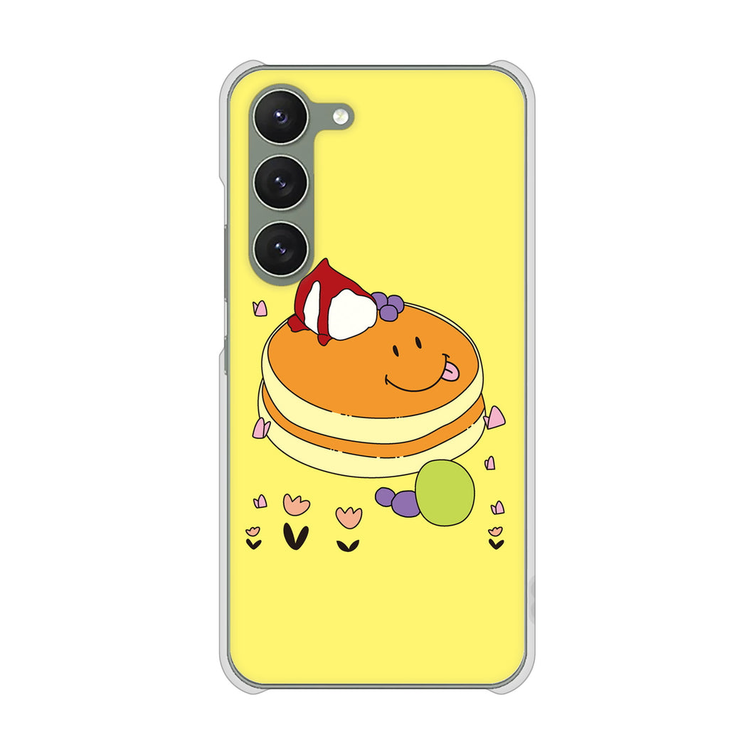 Galaxy S23 SCG19 au 高画質仕上げ 背面印刷 ハードケース スイーツイラスト