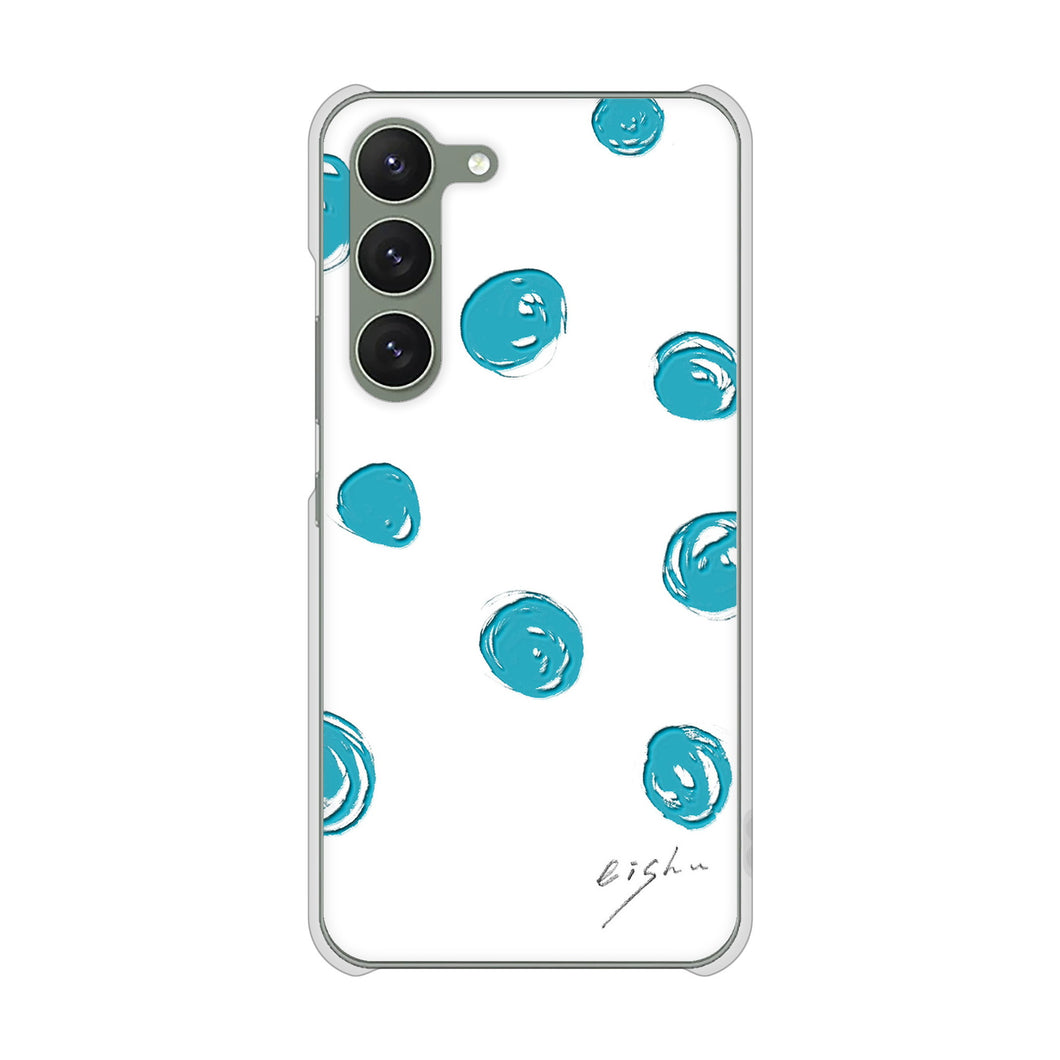 Galaxy S23 SCG19 au 高画質仕上げ 背面印刷 ハードケース 大野詠舟 手描きシンプル