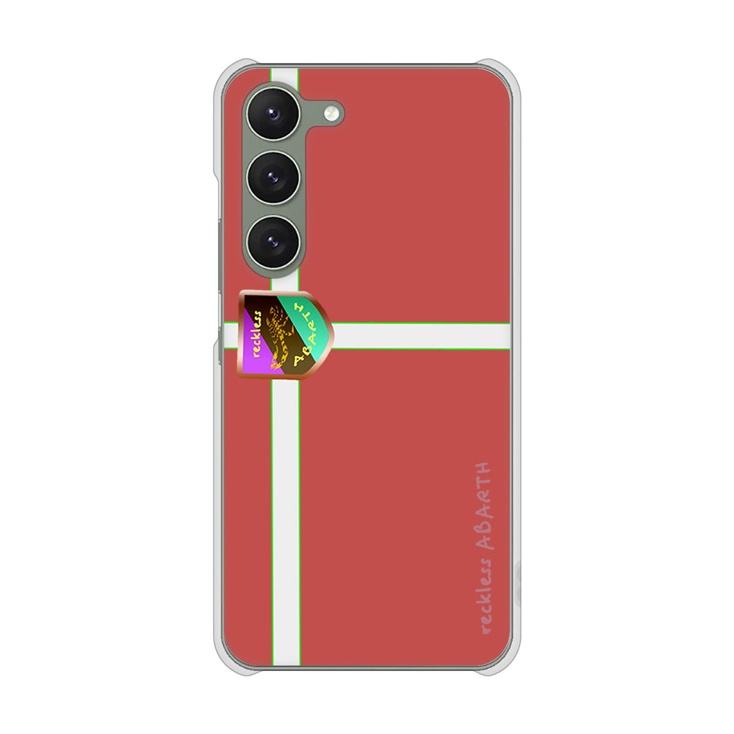 Galaxy S23 SCG19 au 高画質仕上げ 背面印刷 ハードケース アバルト