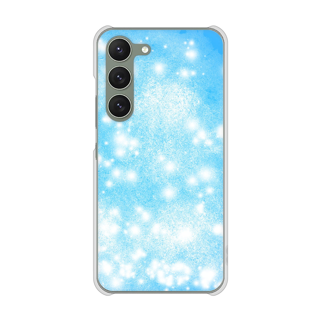 Galaxy S23 SCG19 au 高画質仕上げ 背面印刷 ハードケース パステルアート