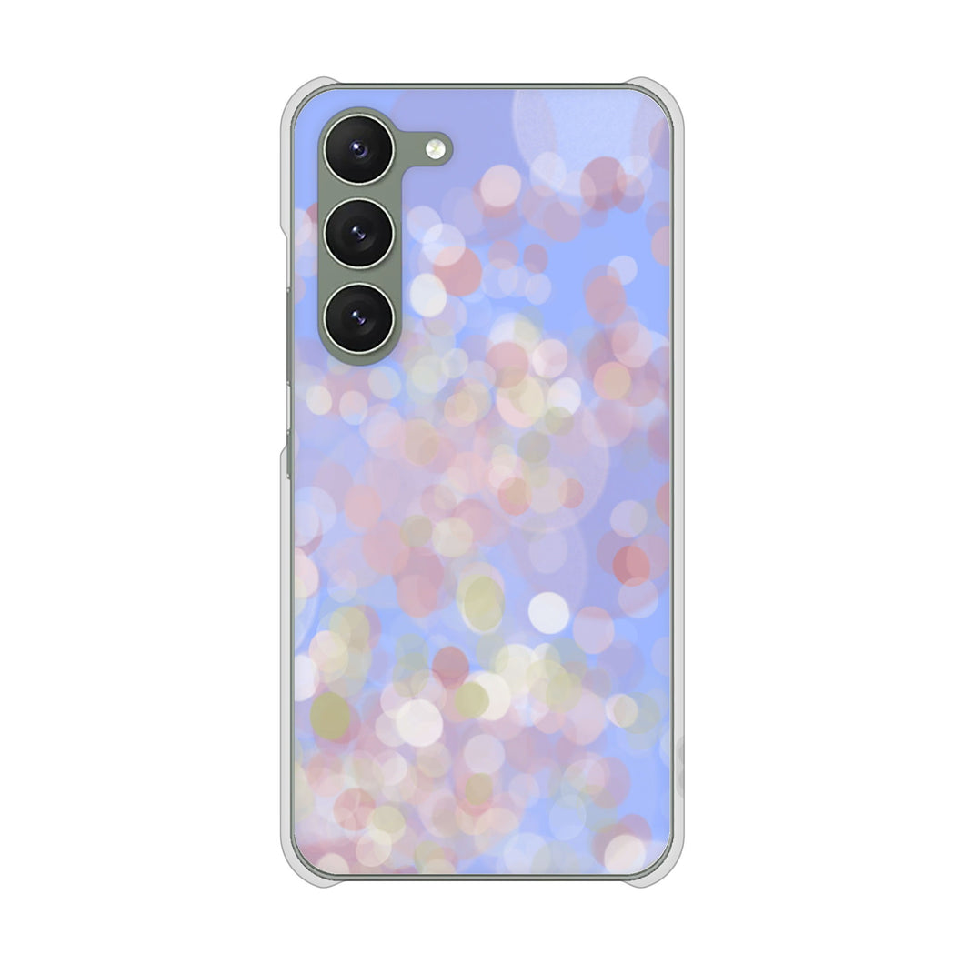 Galaxy S23 SCG19 au 高画質仕上げ 背面印刷 ハードケース パステルアート