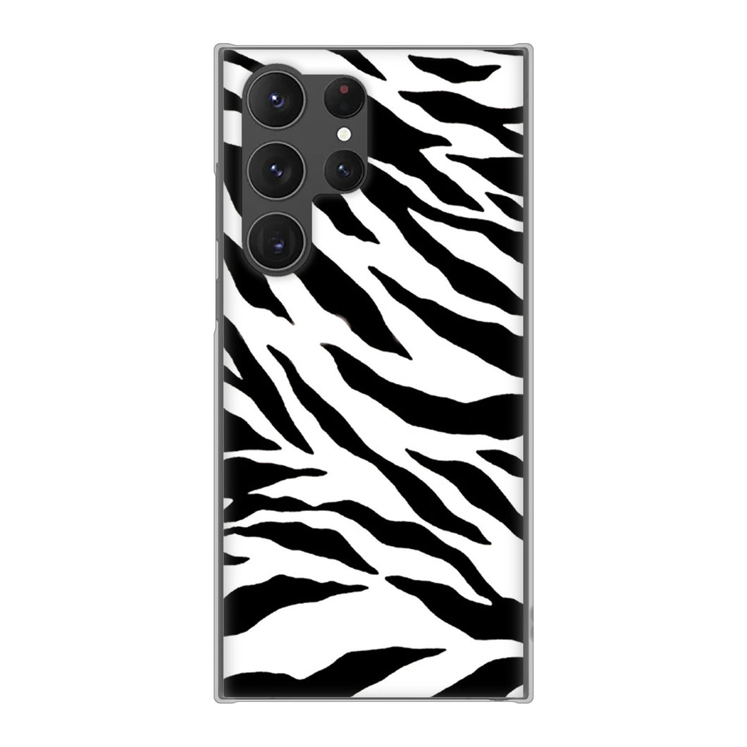 Galaxy S23 Ultra SCG20 au 高画質仕上げ 背面印刷 ハードケース アニマル柄