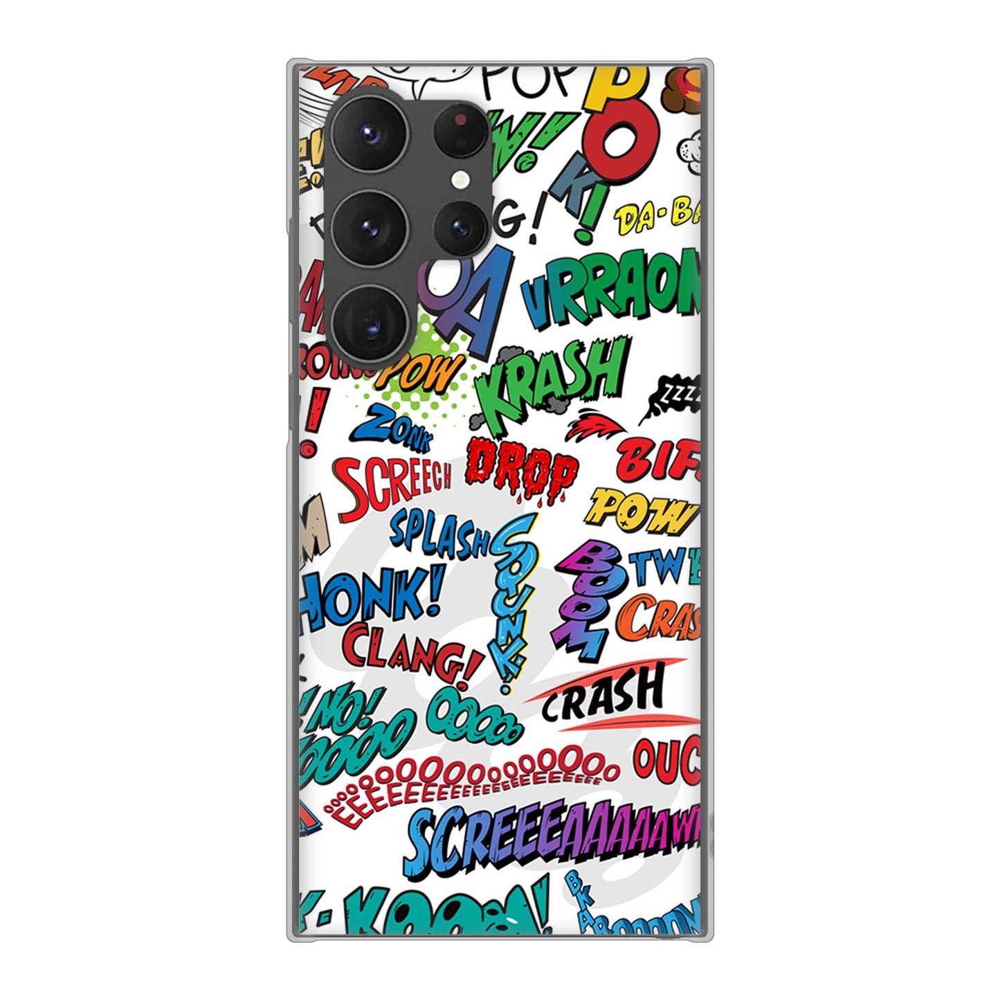 Galaxy S23 Ultra SCG20 au 高画質仕上げ 背面印刷 ハードケース 【271 アメリカン キャッチコピー】