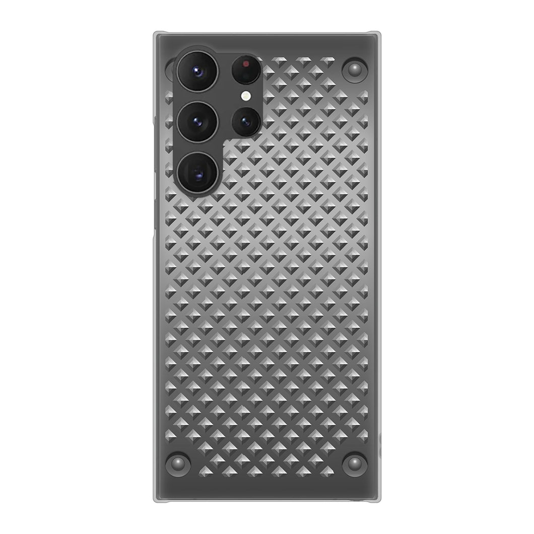 Galaxy S23 Ultra SCG20 au 高画質仕上げ 背面印刷 ハードケース 【570 スタックボード】