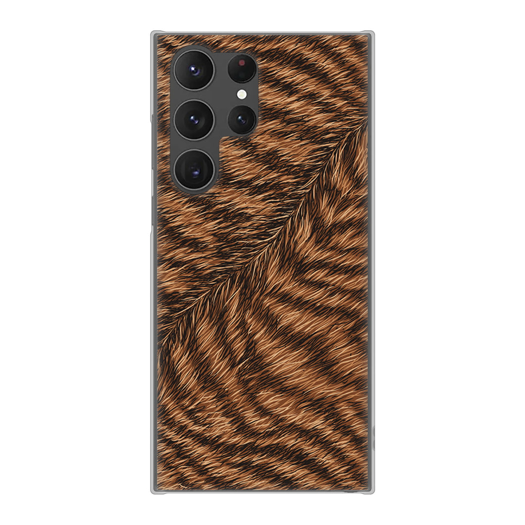 Galaxy S23 Ultra SCG20 au 高画質仕上げ 背面印刷 ハードケース アニマル柄