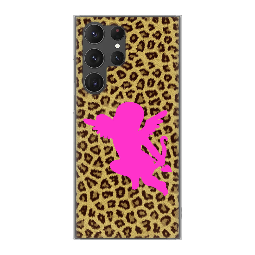 Galaxy S23 Ultra SCG20 au 高画質仕上げ 背面印刷 ハードケース エンジェル