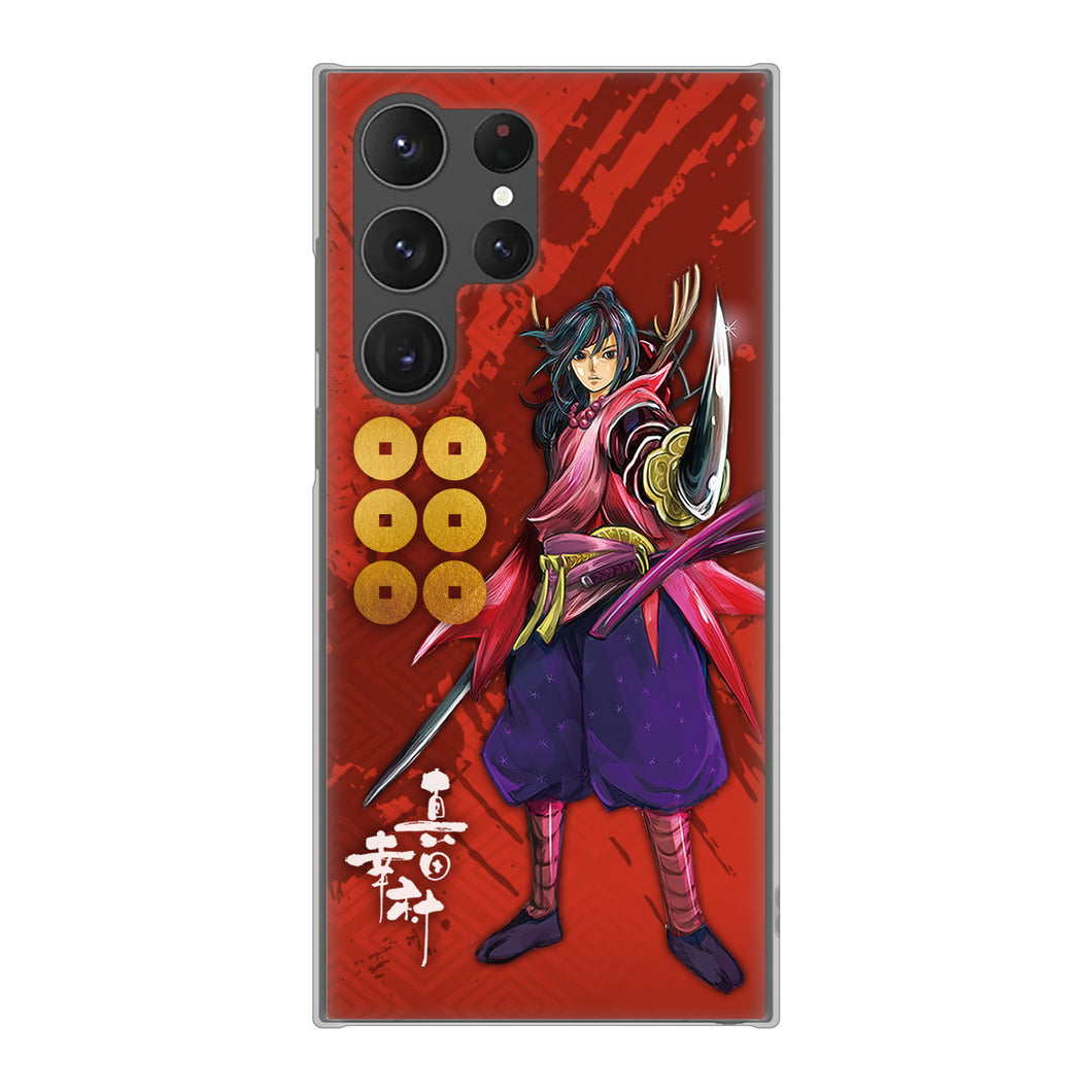 Galaxy S23 Ultra SCG20 au 高画質仕上げ 背面印刷 ハードケース 家紋