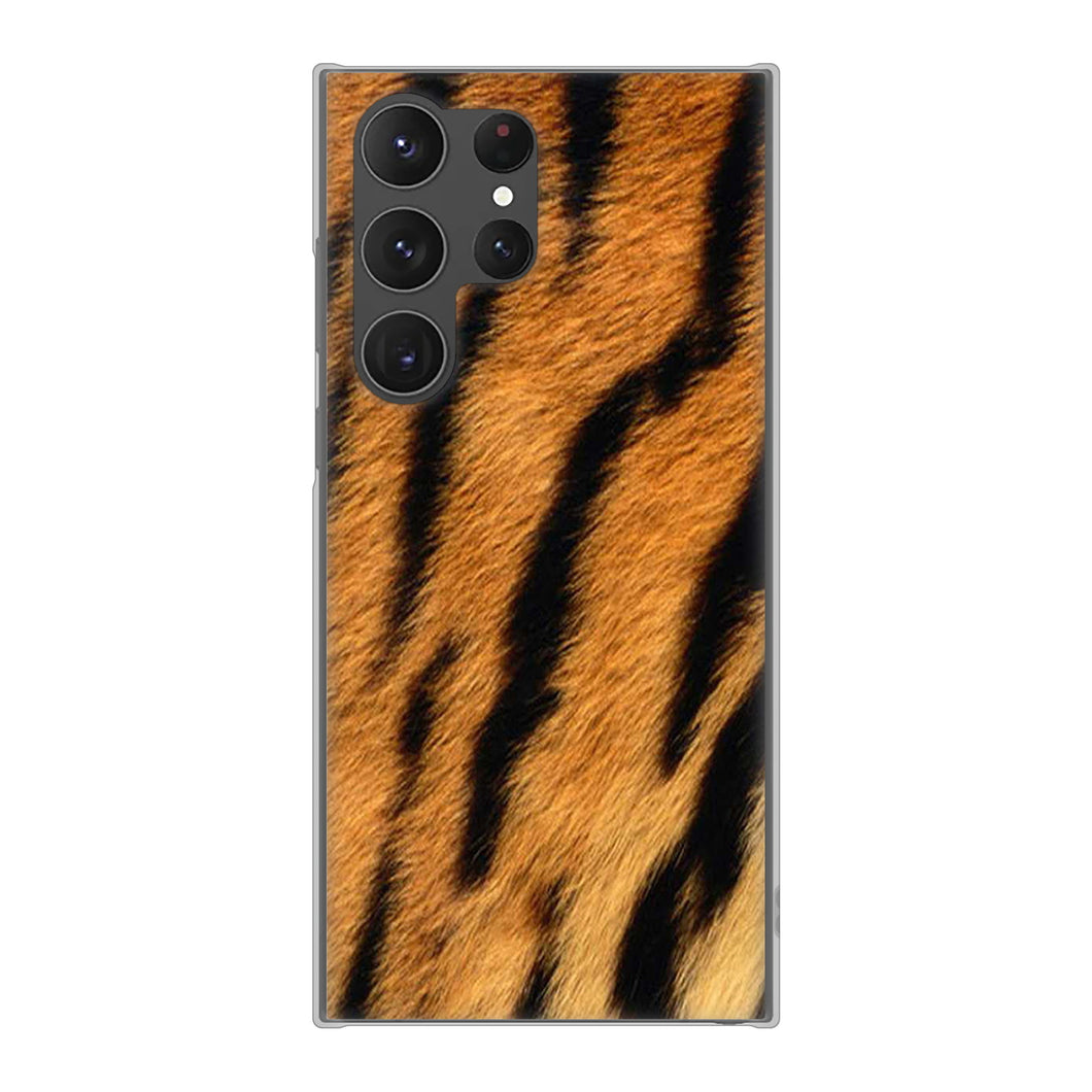 Galaxy S23 Ultra SCG20 au 高画質仕上げ 背面印刷 ハードケース アニマル柄