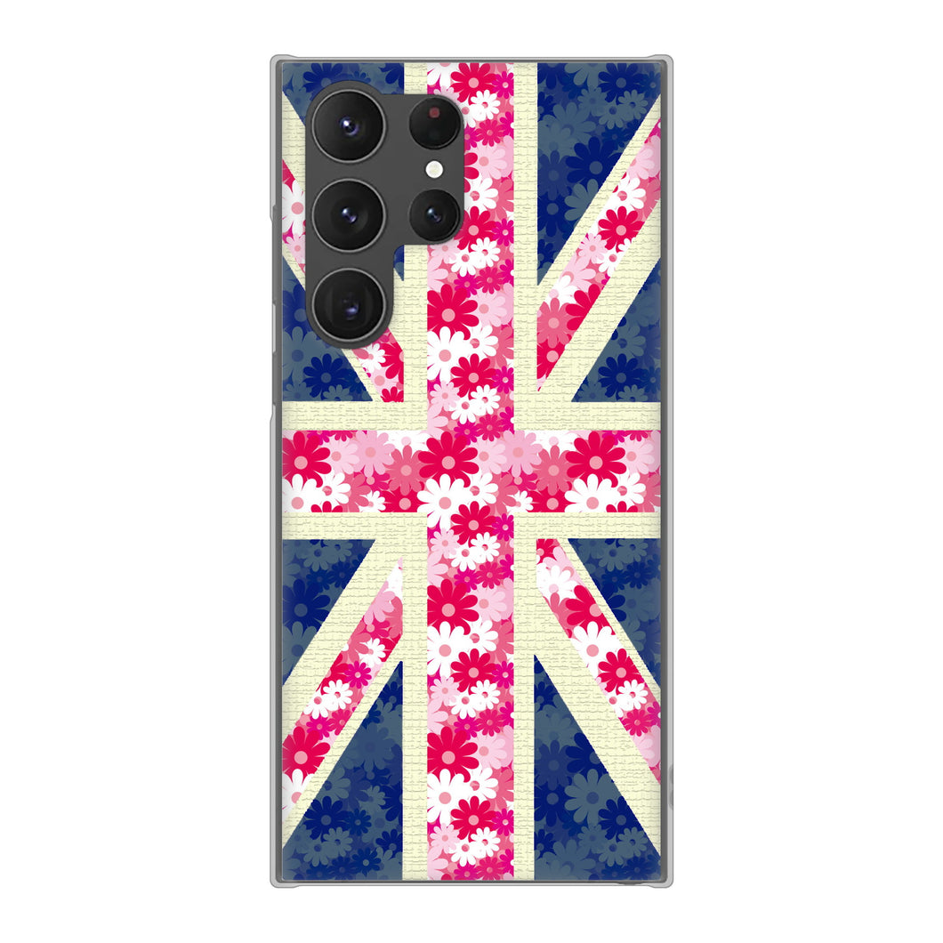 Galaxy S23 Ultra SCG20 au 高画質仕上げ 背面印刷 ハードケース ユニオンジャック
