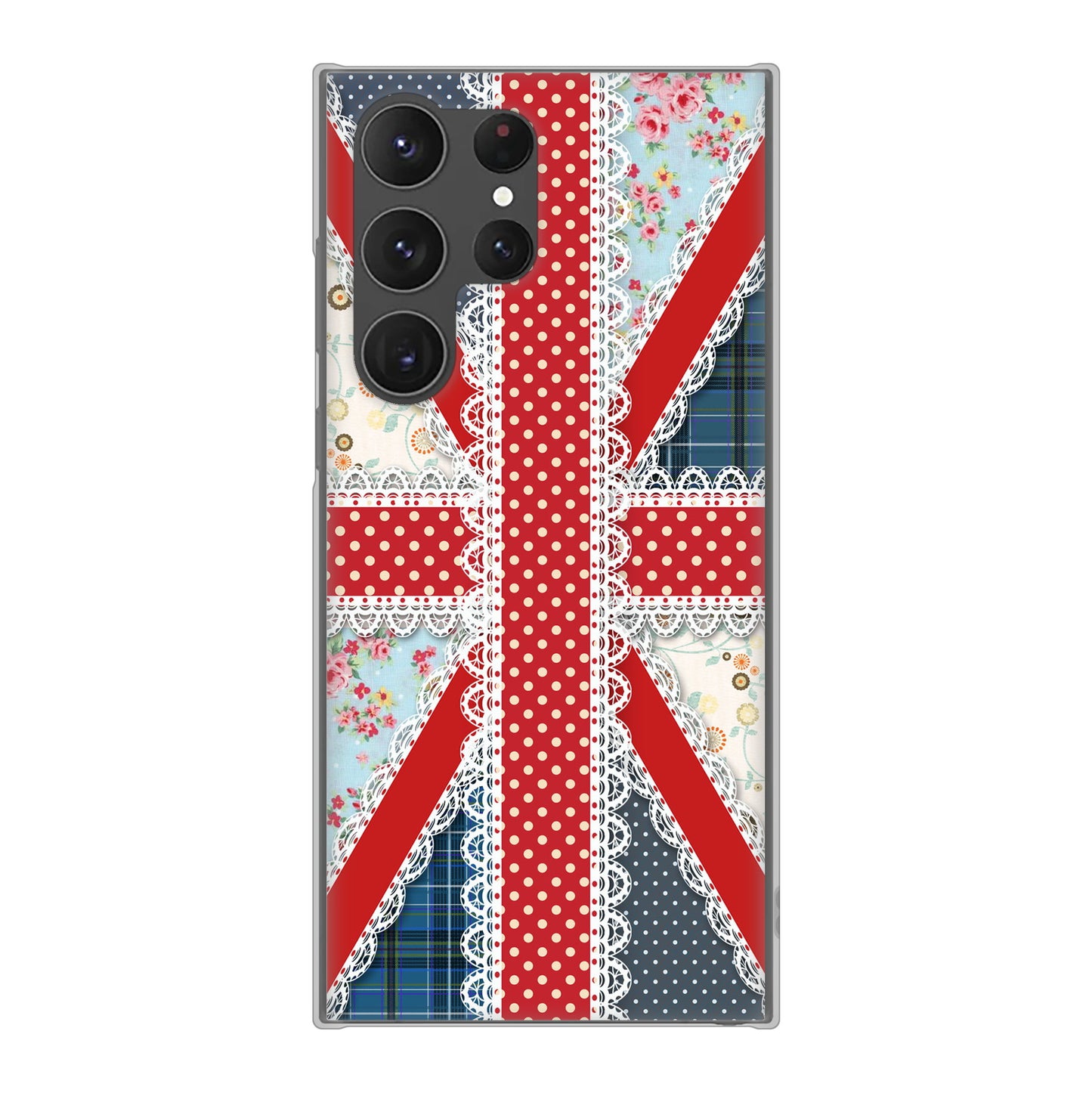 Galaxy S23 Ultra SCG20 au 高画質仕上げ 背面印刷 ハードケース ユニオンジャック