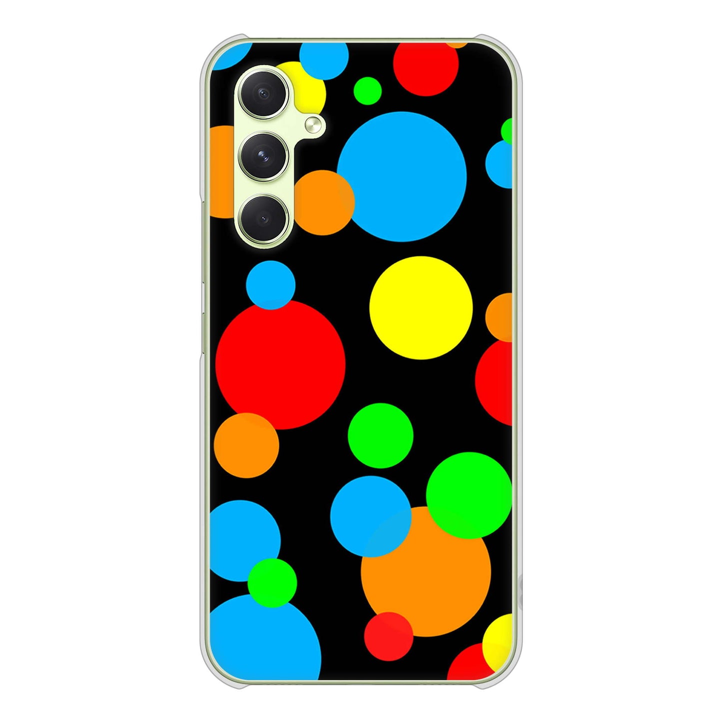 Galaxy A54 5G SCG21 au 高画質仕上げ 背面印刷 ハードケース 【076 シンプル(大阪のおばちゃん)】