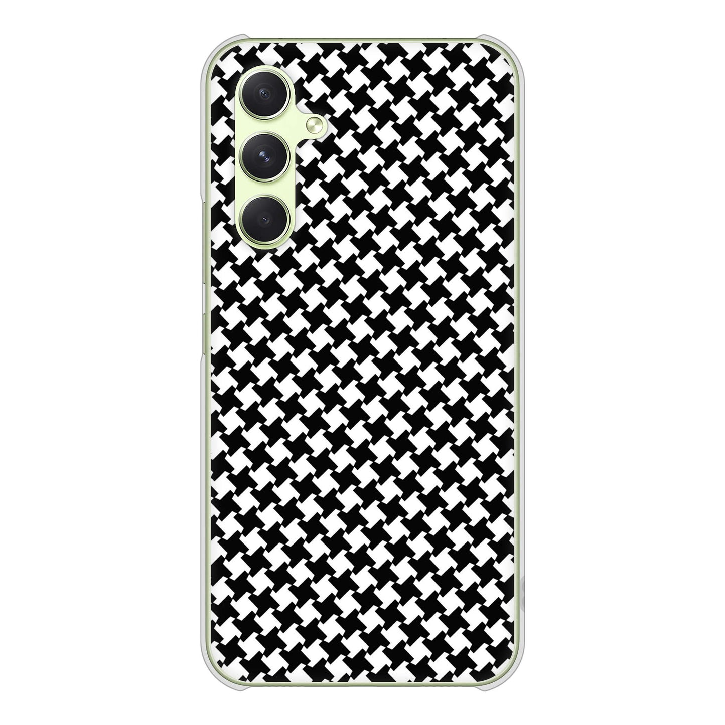 Galaxy A54 5G SCG21 au 高画質仕上げ 背面印刷 ハードケース 【514 和柄&筆文字 風車】
