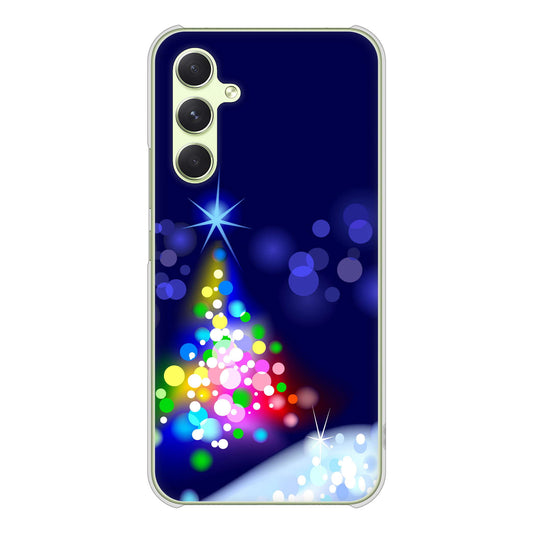 Galaxy A54 5G SCG21 au 高画質仕上げ 背面印刷 ハードケースクリスマス