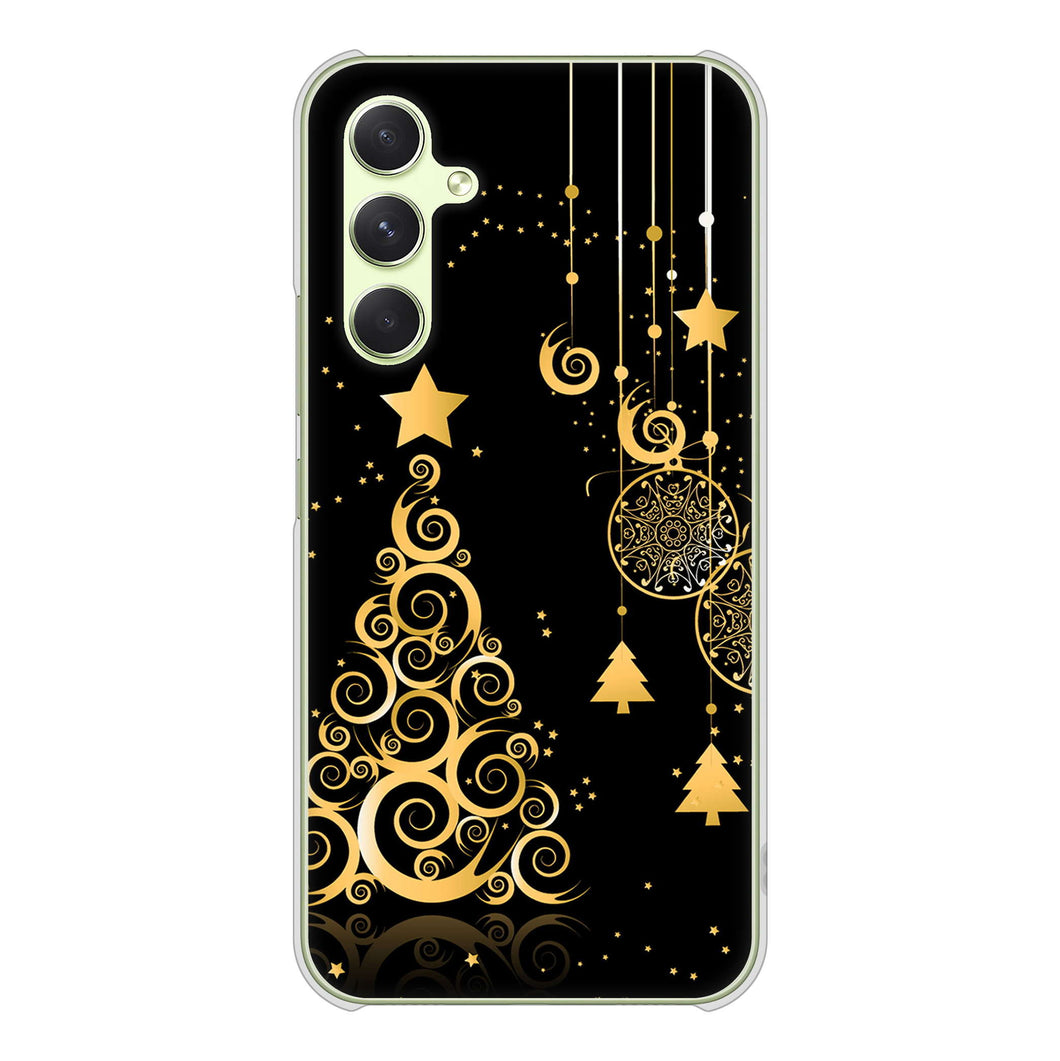 Galaxy A54 5G SCG21 au 高画質仕上げ 背面印刷 ハードケースクリスマス