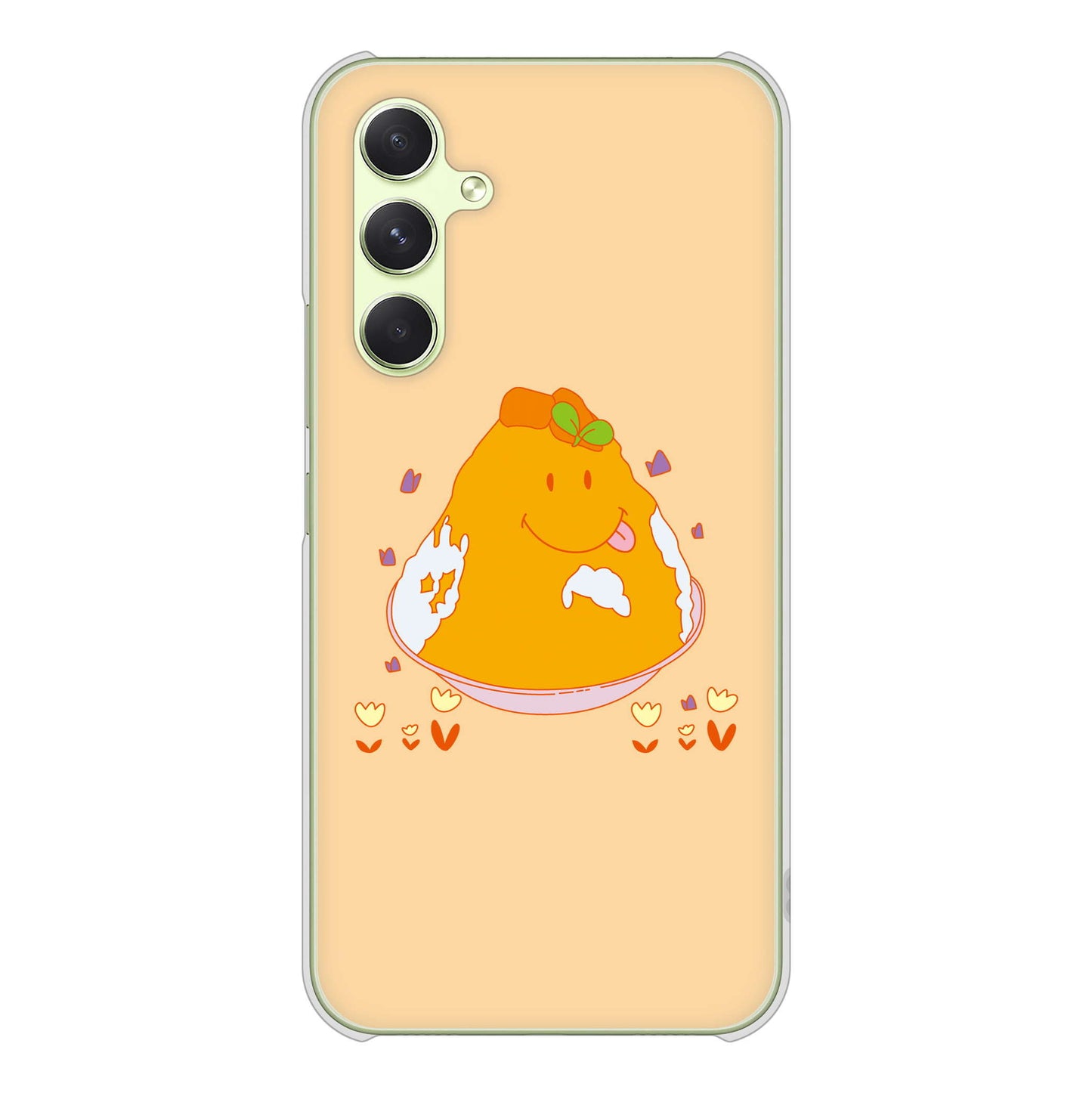 Galaxy A54 5G SCG21 au 高画質仕上げ 背面印刷 ハードケーススイーツイラスト