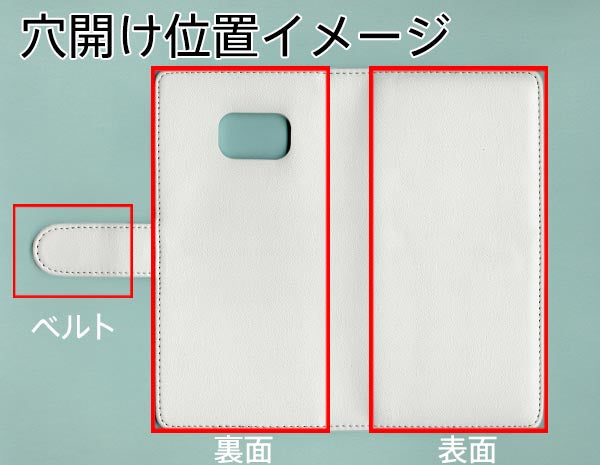 Galaxy S7 edge SCV33 au スマホケース 手帳型 三つ折りタイプ レター型 ツートン モノトーンカラー 花柄