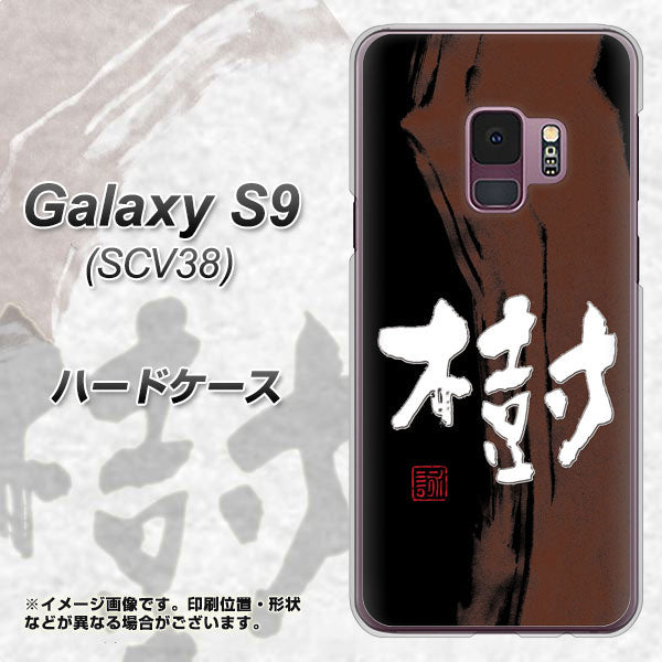 au ギャラクシー S9 SCV38 高画質仕上げ 背面印刷 ハードケース【OE828 樹】