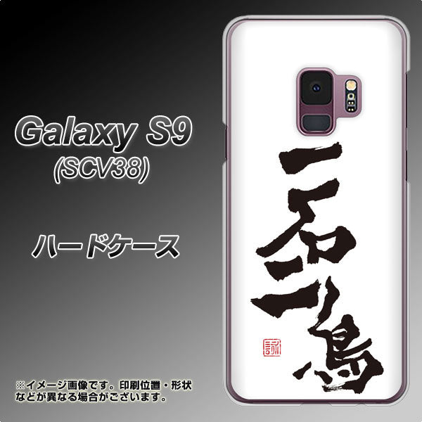 au ギャラクシー S9 SCV38 高画質仕上げ 背面印刷 ハードケース【OE844 一石二鳥】