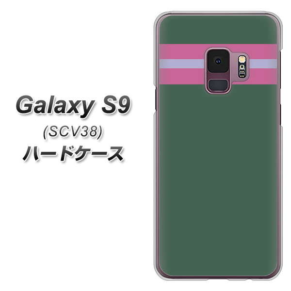 au ギャラクシー S9 SCV38 高画質仕上げ 背面印刷 ハードケース【YC936 アバルト07】