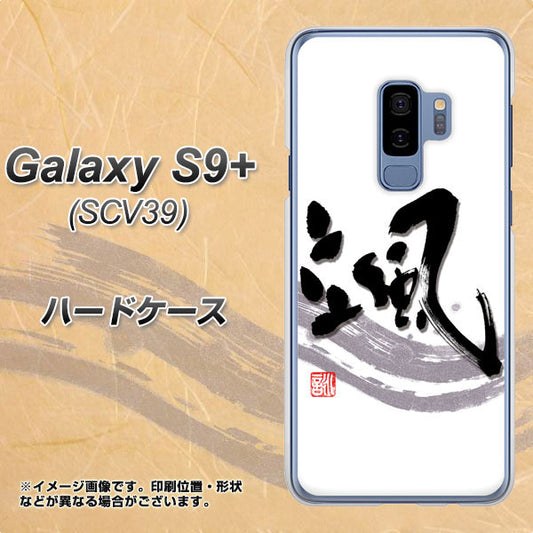 au ギャラクシー S9+ SCV39 高画質仕上げ 背面印刷 ハードケース【OE827 颯】