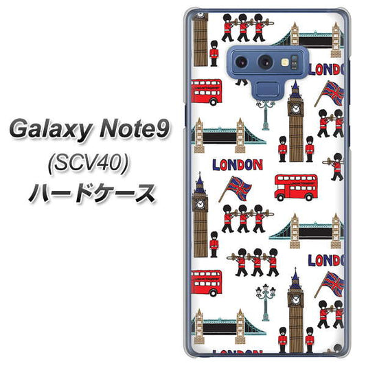 au ギャラクシー ノート9 SCV40 高画質仕上げ 背面印刷 ハードケース【EK811 ロンドンの街】
