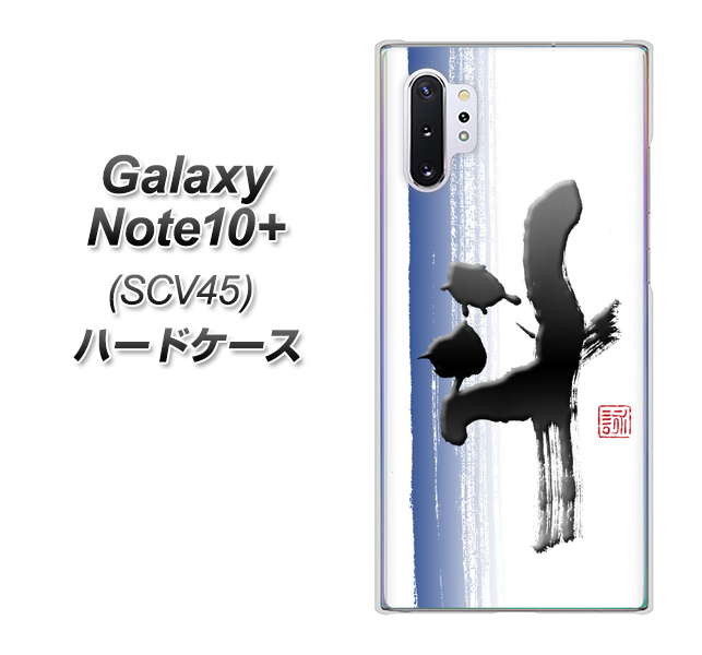 au ギャラクシー ノート10+ SCV45 高画質仕上げ 背面印刷 ハードケース【OE829 斗】