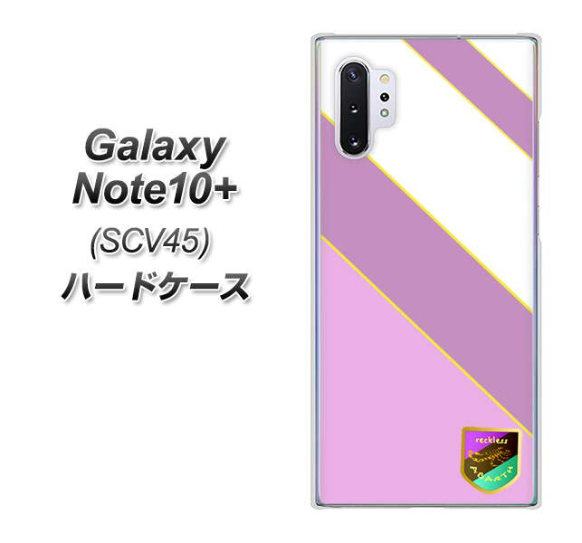 au ギャラクシー ノート10+ SCV45 高画質仕上げ 背面印刷 ハードケース【YC939 アバルト10】