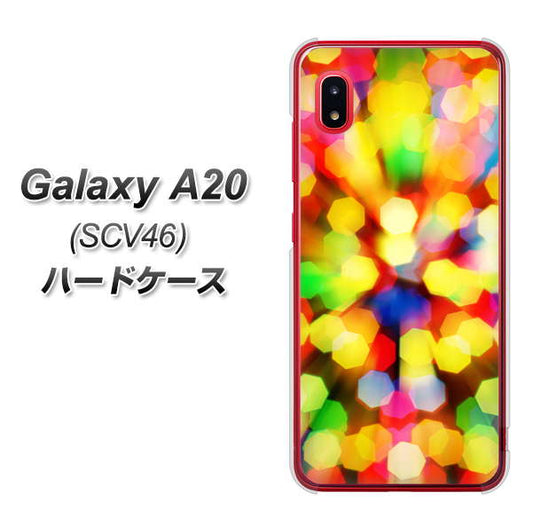 Galaxy A20 SCV46 au VA874 未来へのワープ ハードケース 背面印刷