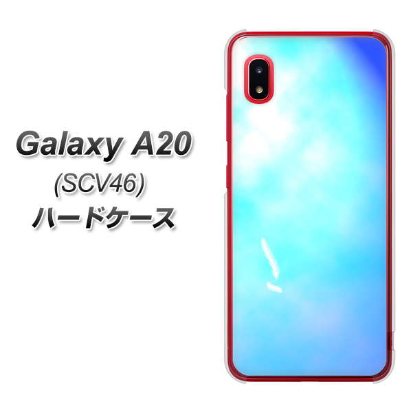 au ギャラクシー A20 SCV46 高画質仕上げ 背面印刷 ハードケース【YJ291 デザイン 光】