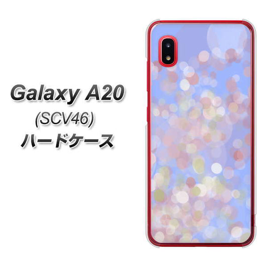 Galaxy A20 SCV46 au YJ293 デザイン ハードケース 背面印刷