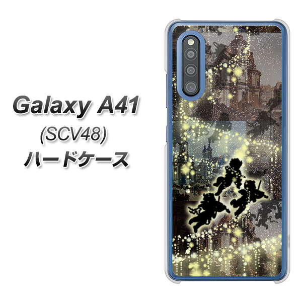 au ギャラクシーA41 SCV48 高画質仕上げ 背面印刷 ハードケース【253 天使の音楽隊】