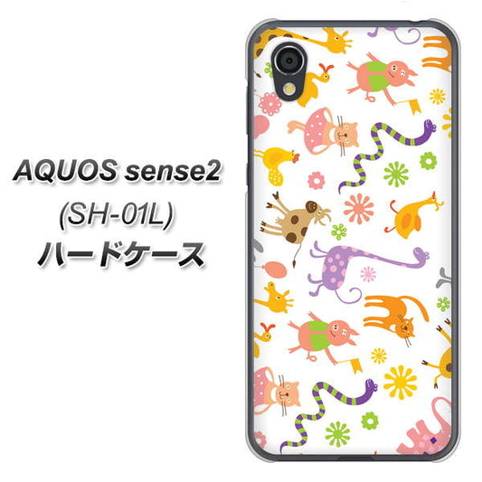 docomo アクオスセンス2 SH-01L 高画質仕上げ 背面印刷 ハードケース【134 Harry up!】