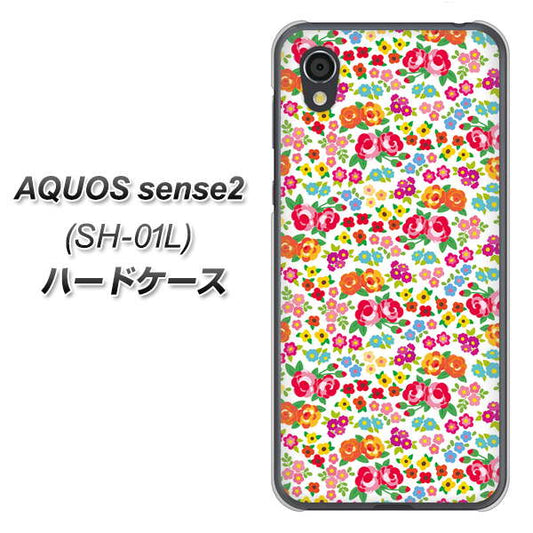 docomo アクオスセンス2 SH-01L 高画質仕上げ 背面印刷 ハードケース【777 マイクロリバティプリントWH】