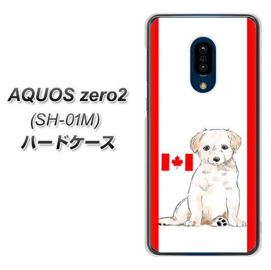 docomo アクオスゼロ2 SH-01M 高画質仕上げ 背面印刷 ハードケース【YD824 ラブラドールレトリバー05】