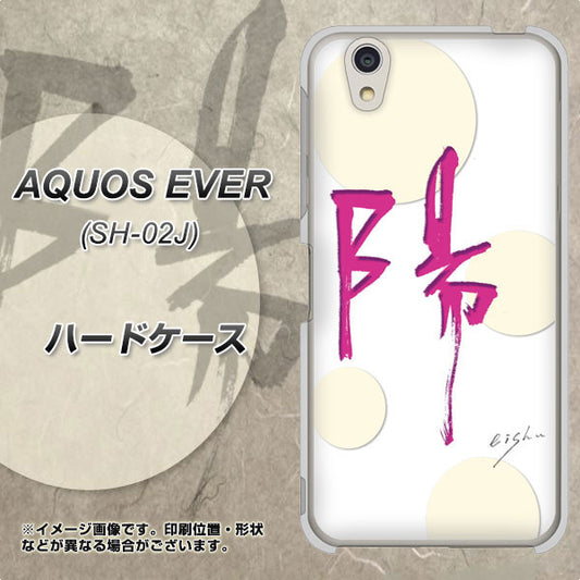 docomo アクオスエバー SH-02J 高画質仕上げ 背面印刷 ハードケース【OE833 陽】