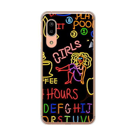 AQUOS sense3 SH-02M docomo 高画質仕上げ 背面印刷 ハードケース 【284 カジノ】