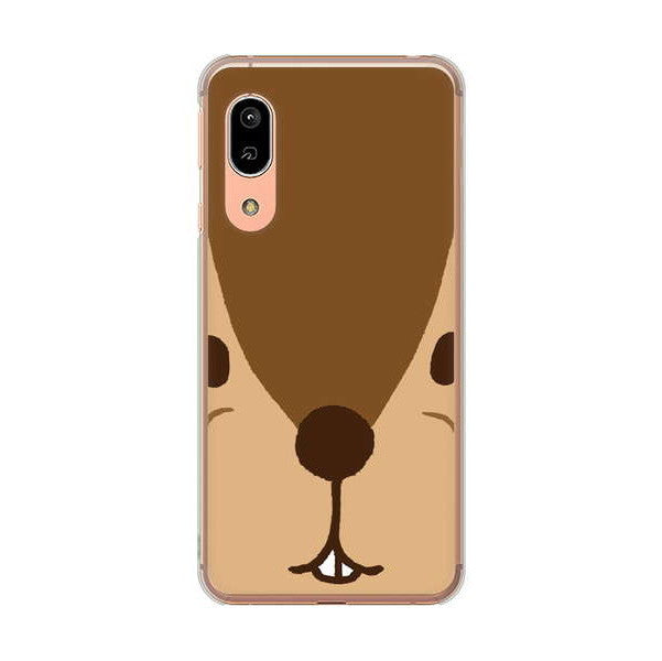 AQUOS sense3 SH-02M docomo 高画質仕上げ 背面印刷 ハードケース ドアップアニマル