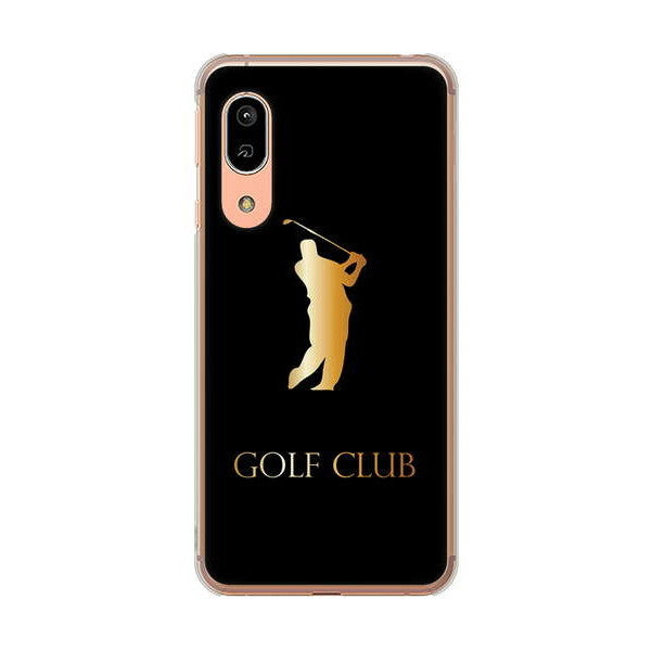 AQUOS sense3 SH-02M docomo 高画質仕上げ 背面印刷 ハードケース 【610 GOLFCLUB】