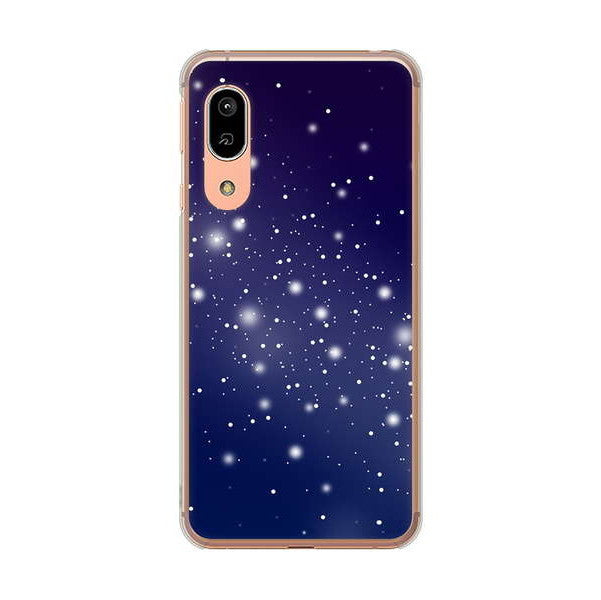 AQUOS sense3 SH-02M docomo 高画質仕上げ 背面印刷 ハードケース 【1271 天空の川】