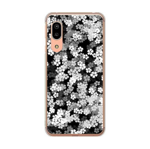 AQUOS sense3 SH-02M docomo 高画質仕上げ 背面印刷 ハードケース 【1332 夜桜】