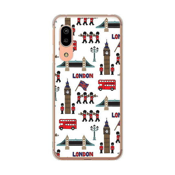 AQUOS sense3 SH-02M docomo 高画質仕上げ 背面印刷 ハードケース 【EK811 ロンドンの街】