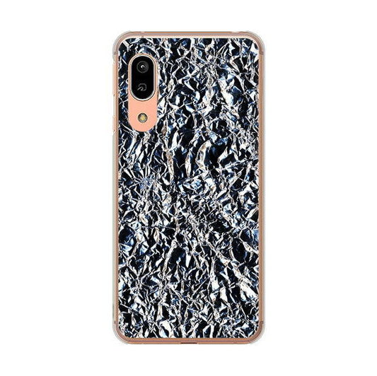 AQUOS sense3 SH-02M docomo 高画質仕上げ 背面印刷 ハードケース 【EK835 スタイリッシュアルミシルバー】