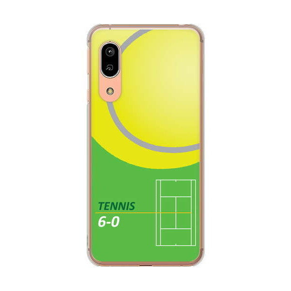 AQUOS sense3 SH-02M docomo 高画質仕上げ 背面印刷 ハードケース 【IB920 TENNIS】