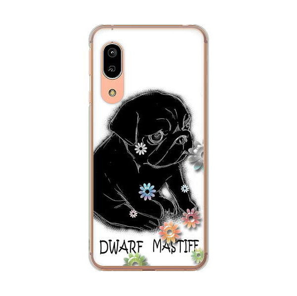 AQUOS sense3 SH-02M docomo 高画質仕上げ 背面印刷 ハードケース パグ