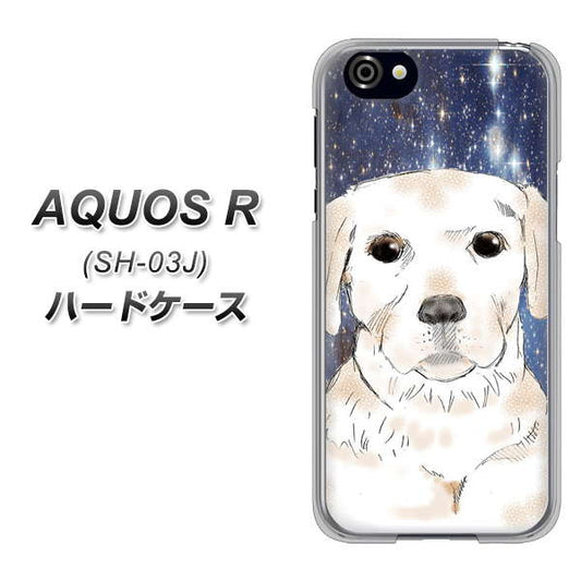 docomo アクオスR SH-03J 高画質仕上げ 背面印刷 ハードケース【YD820 ラブラドールレトリバー01】