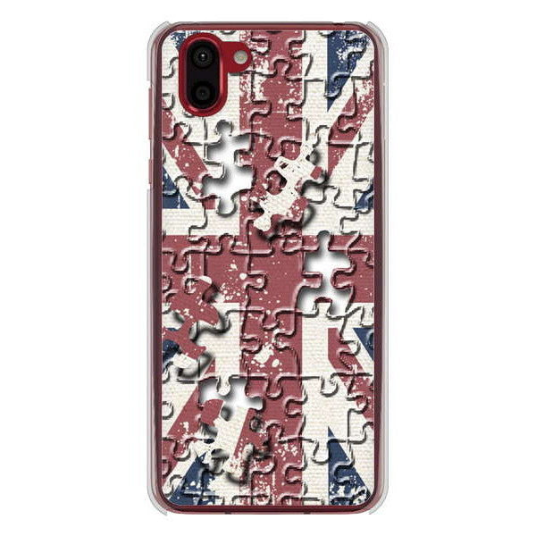 AQUOS R2 SH-03K docomo 高画質仕上げ 背面印刷 ハードケース ユニオンジャック