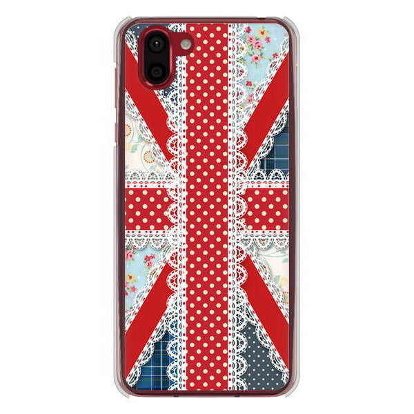 AQUOS R2 SH-03K docomo 高画質仕上げ 背面印刷 ハードケース ユニオンジャック