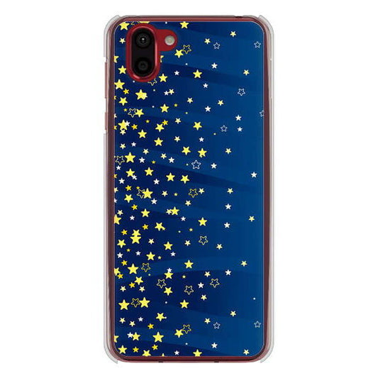 AQUOS R2 SH-03K docomo 高画質仕上げ 背面印刷 ハードケース 【VA842 満天の星空】