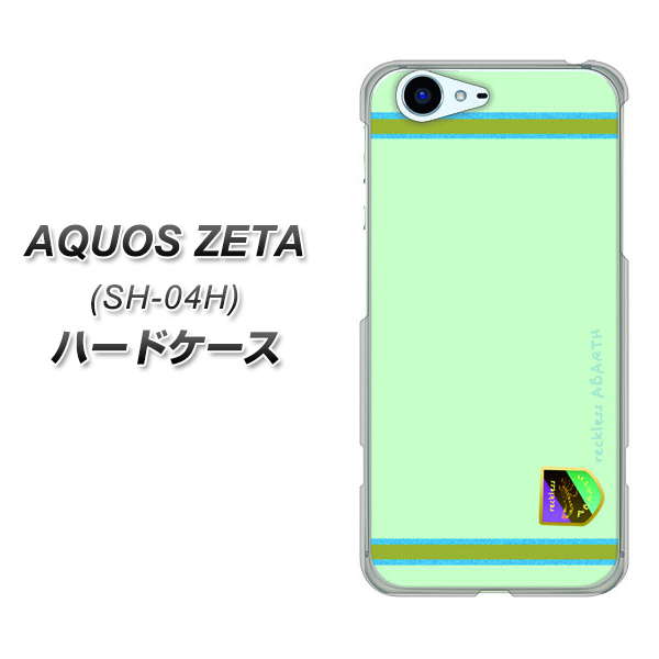 docomo アクオスゼータ SH-04H 高画質仕上げ 背面印刷 ハードケース【YC938 アバルト09】